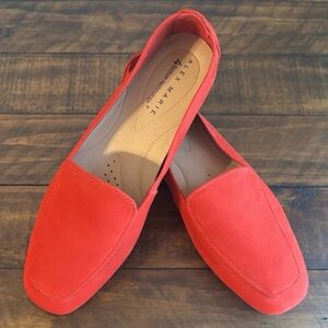 Alex Marie Red Suede Loafers for Women | NWOT | Size 6.5